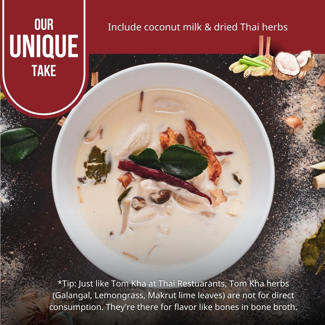 TOM KHA Coconut Soup - 2 Sachets (making 6 cups)