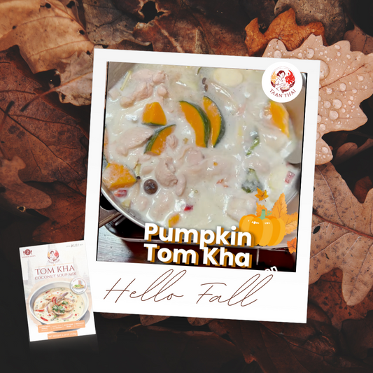 Pumpkin Tom Kha with TAAN THAI Tom Kha Mix