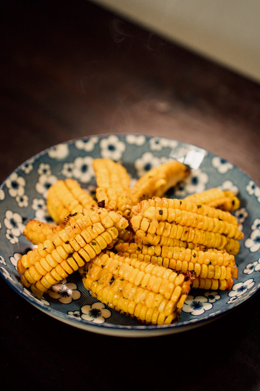 Air-Fried Kra Pao Corn Ribs