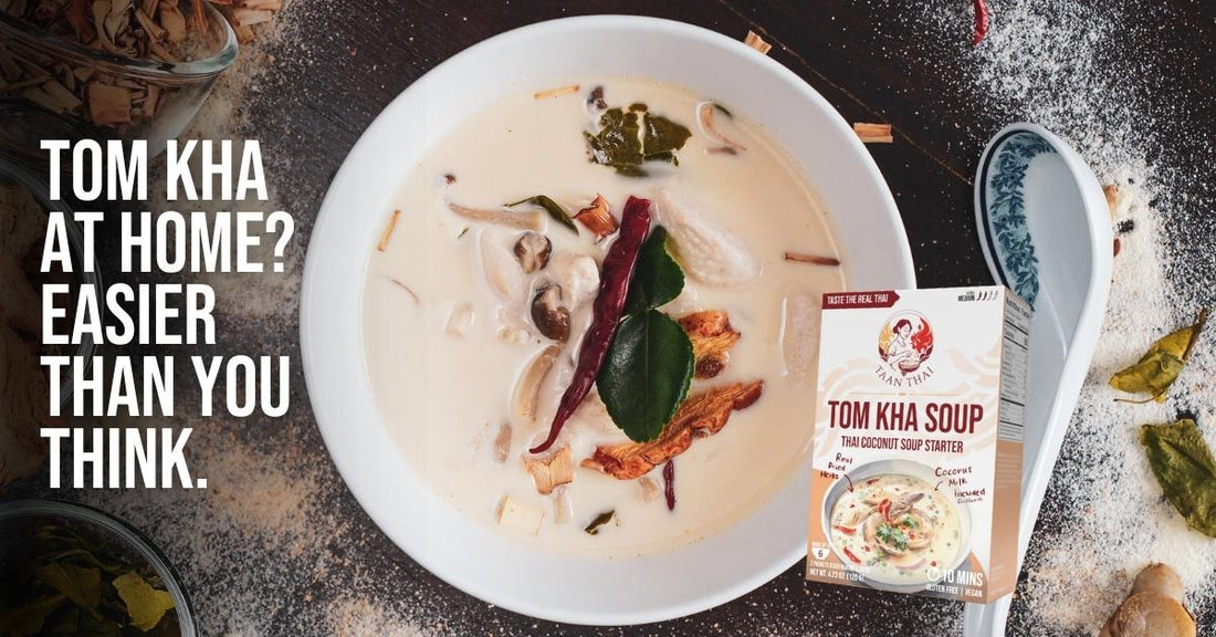 Easy Thai at Home: Authentic Tom Kha Soup Made Simple