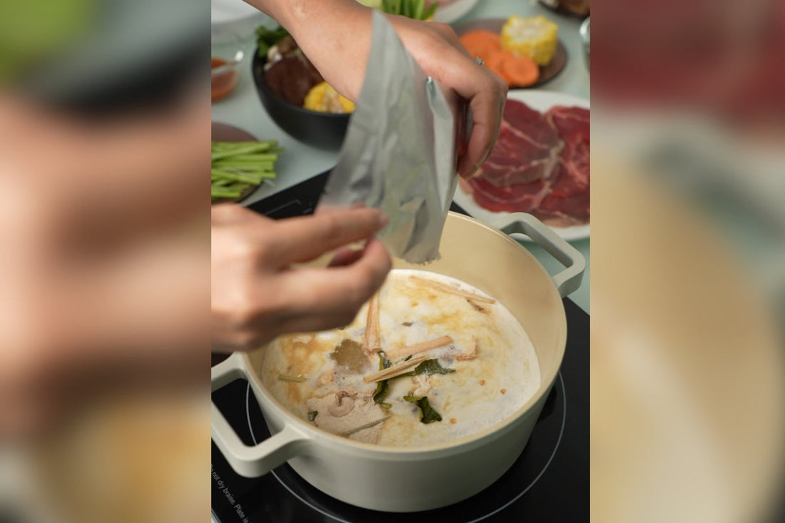 🍲 Tom Kha Shabu — A Thai Twist on Your Hot Pot Night!