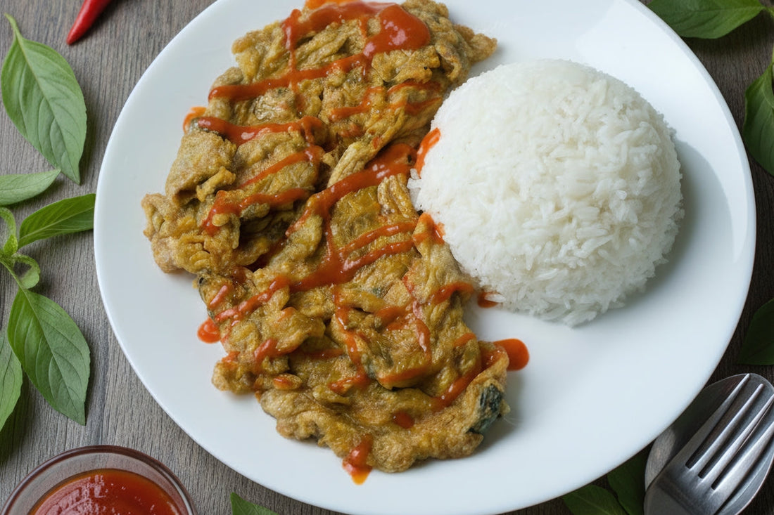 🍳 Thai Omelet Pad Kra Pao — A Thai Comfort Classic 🌿🔥