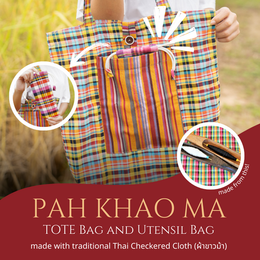 Pah Khao Ma: A (Very) Short History and Meet the Maker of TAAN THAI Tote Bags