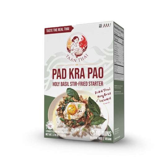 PAD KRA PAO (Holy Basil Stir-Fried) - 3 Packets per Box (making 9 dishes)