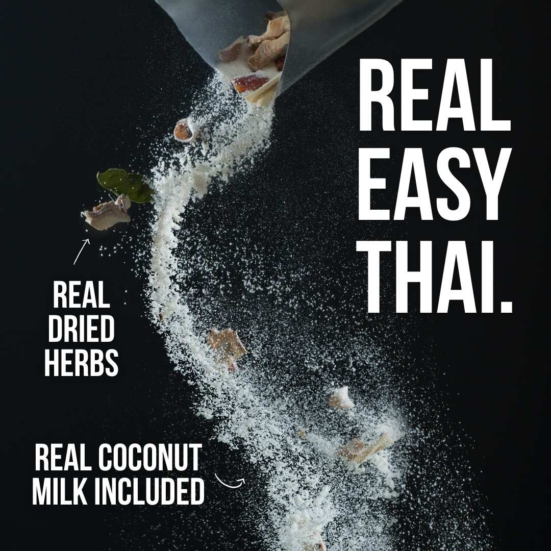 TOM KHA Thai Coconut Soup Starter - 2 Packets (making total 6 cups)