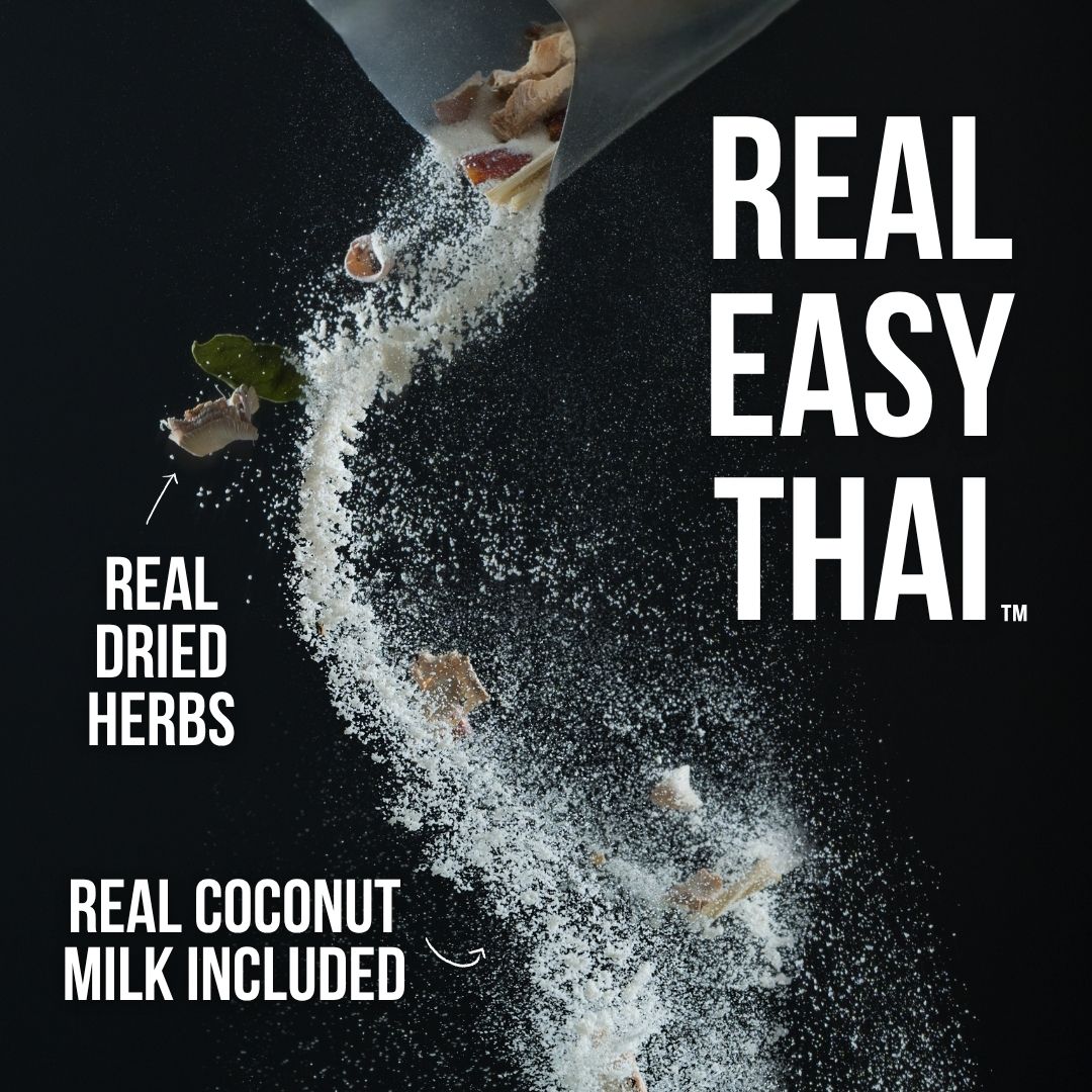 TOM KHA Thai Coconut Soup Starter - 2 Packets (making total 6 cups)