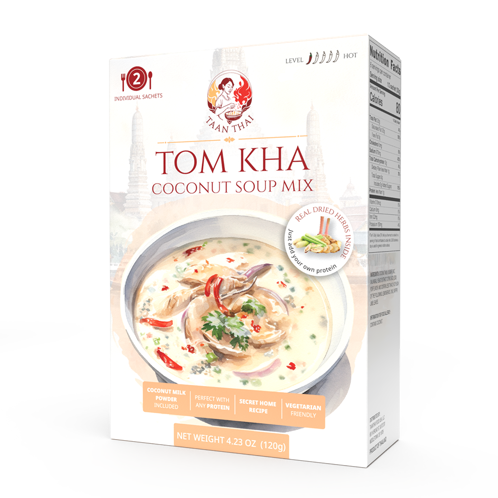 TOM KHA Coconut Soup - 2 Sachets (making 6 cups)