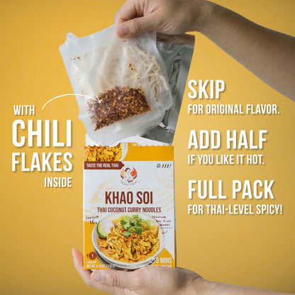 KHAO SOI Thai Coconut Curry Noodle (1 meal kit)